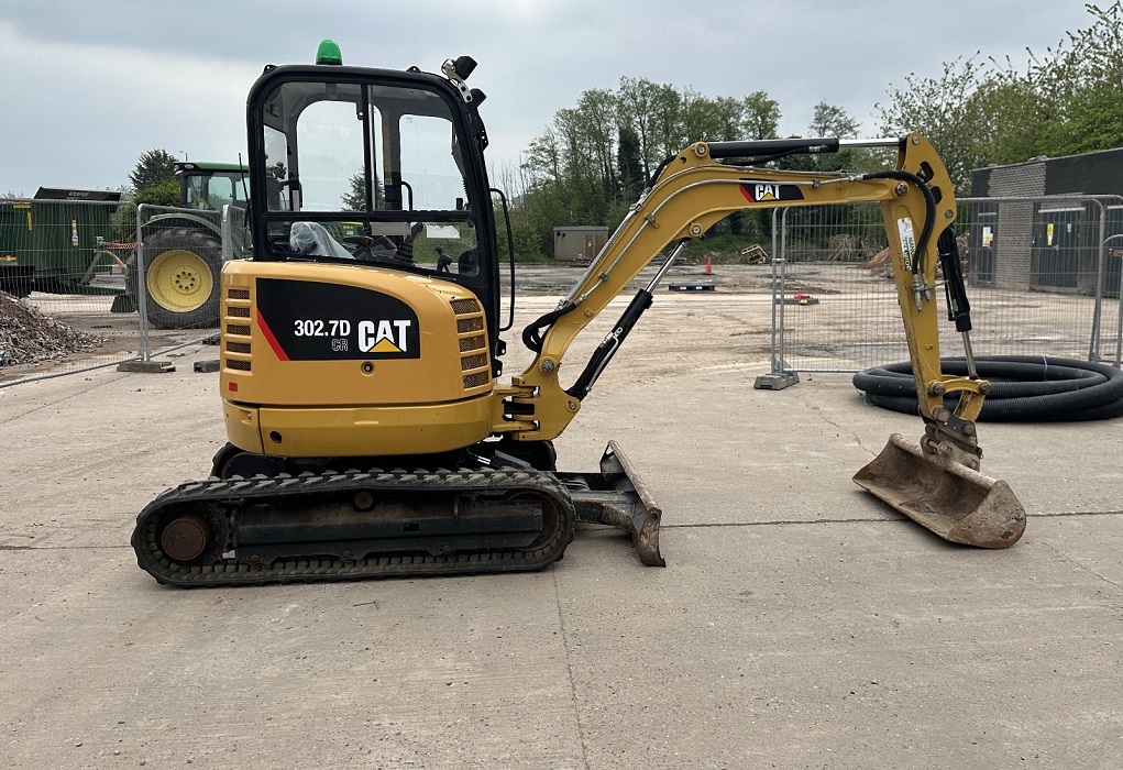 CATERPILLAR 302.7D CR Minigrävare
