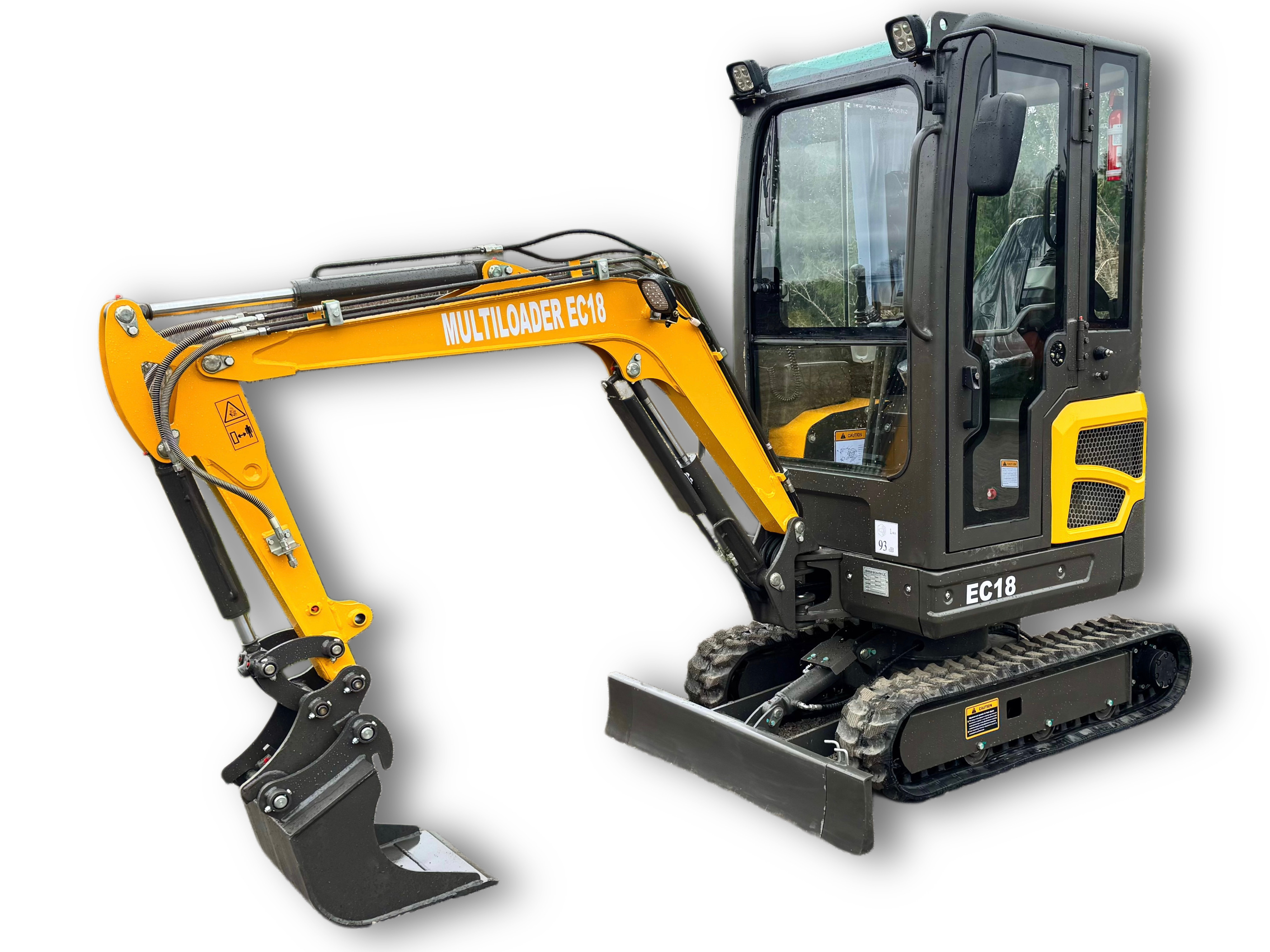 Multiloader EC18 Grävmaskin