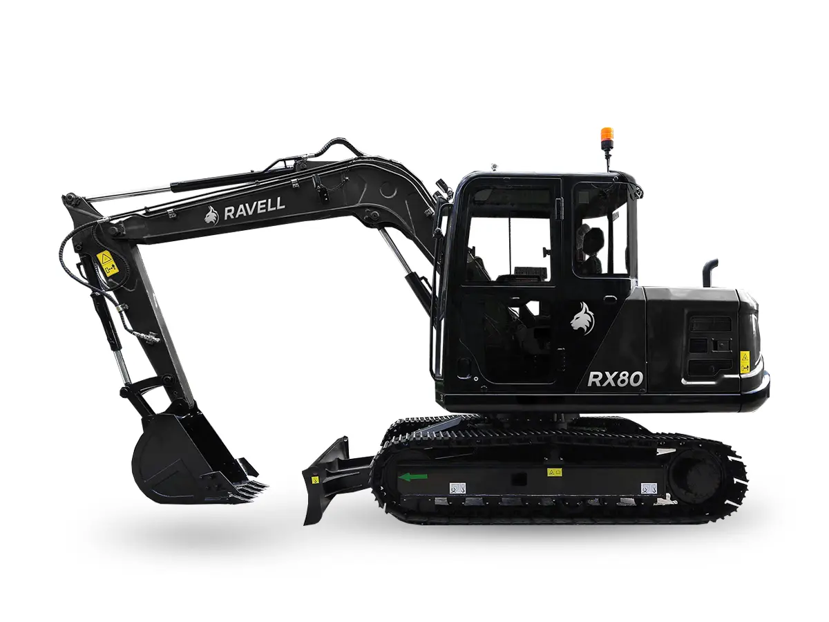 Grävmaskin Ravell RX80